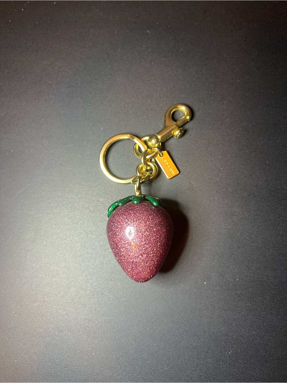Coach Strawberry Bag Charm